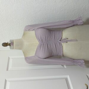Lilac Purple Blouse